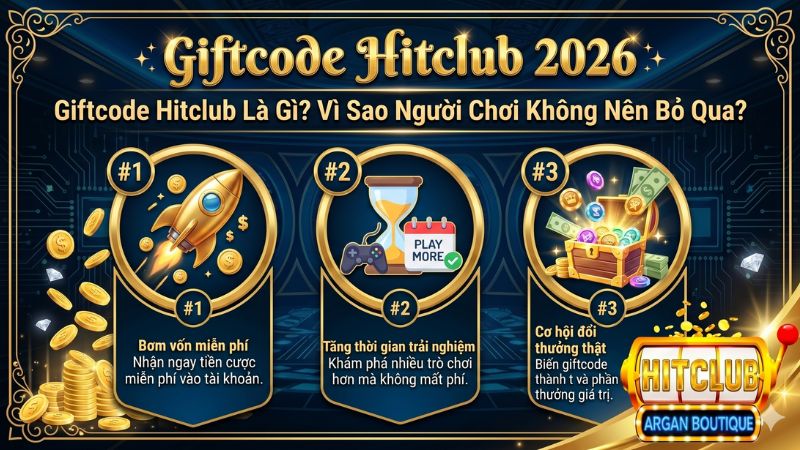 Giao diện nhận giftcode Hitclub chính thức trên điện thoại