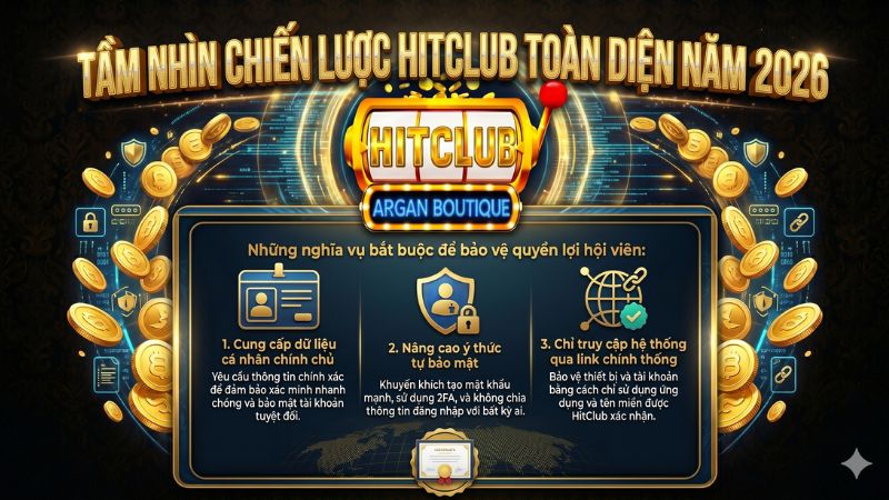Hướng dẫn bảo mật tài khoản tránh vi phạm miễn trừ HitClub